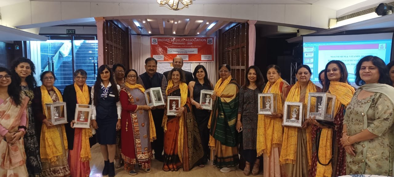आईएमए ने महिला दिवस पर किया महिला डॉक्टरों को सम्मानित