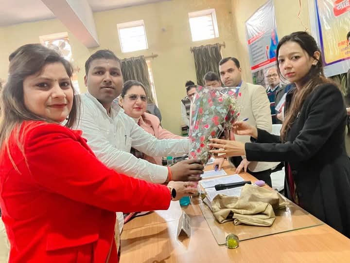 बड़ौत में नवनियुक्त जिला अधिकारी का किया स्वागत सम्मान